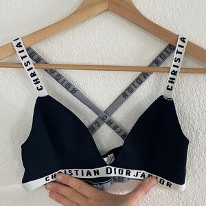 Christian Dior J'adior Triangle Bralette, size S/M. Never worn